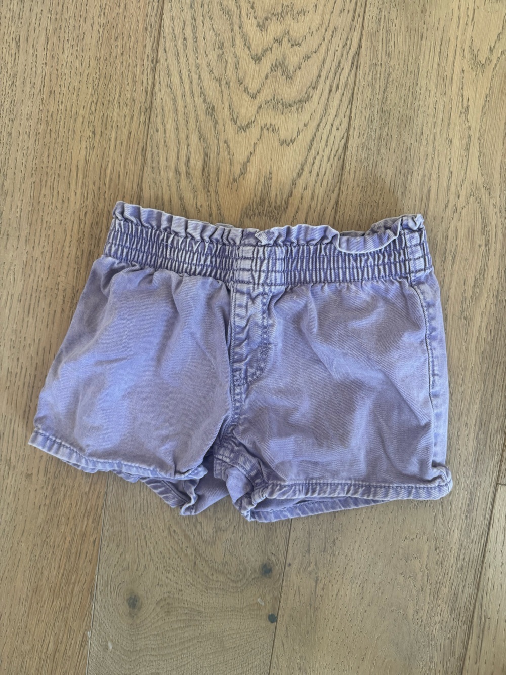 H&M Girls Pull On Purple Shorts Size 2-3Y
